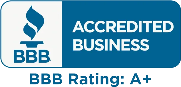 BBB A+ Accredited badge