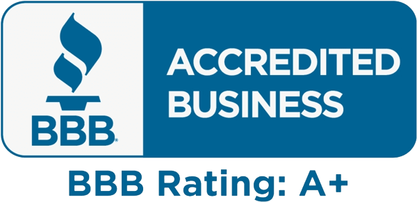 BBB A+ Accredited badge