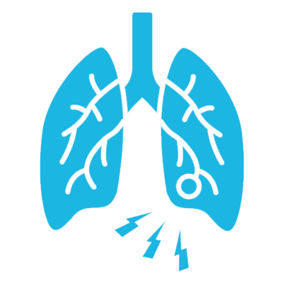 Respiratory disorder icon