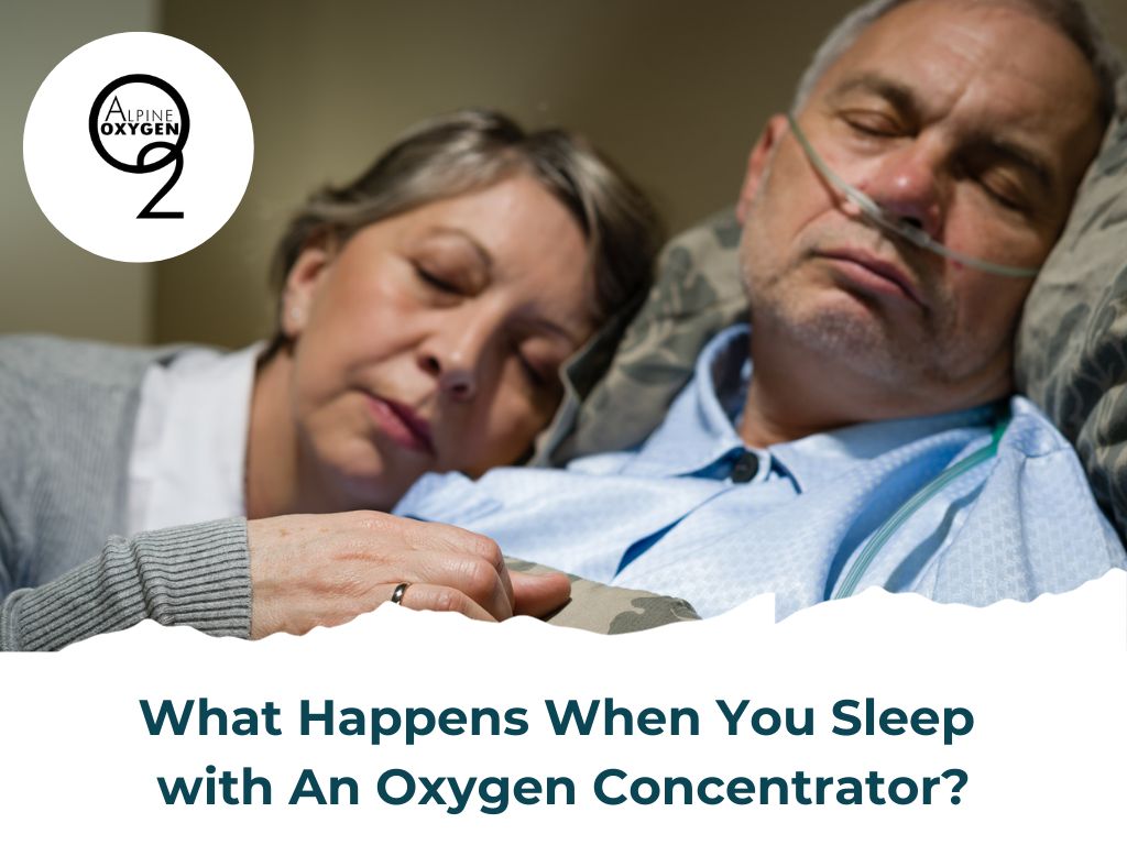 sleeping with oxygen concentrator