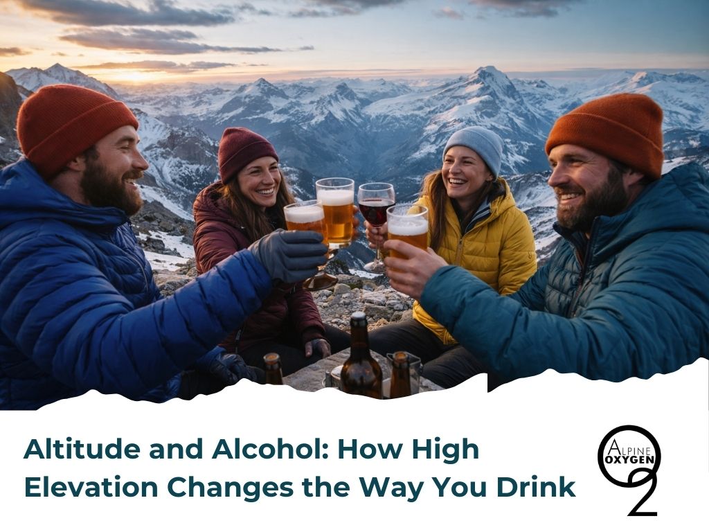 drinking alcohol on altitude